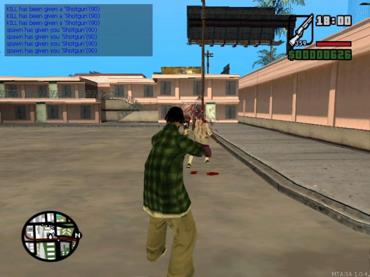 headshot, destroy head by shotgun